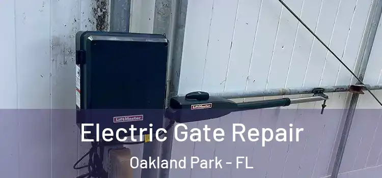 Electric Gate Repair Oakland Park - FL